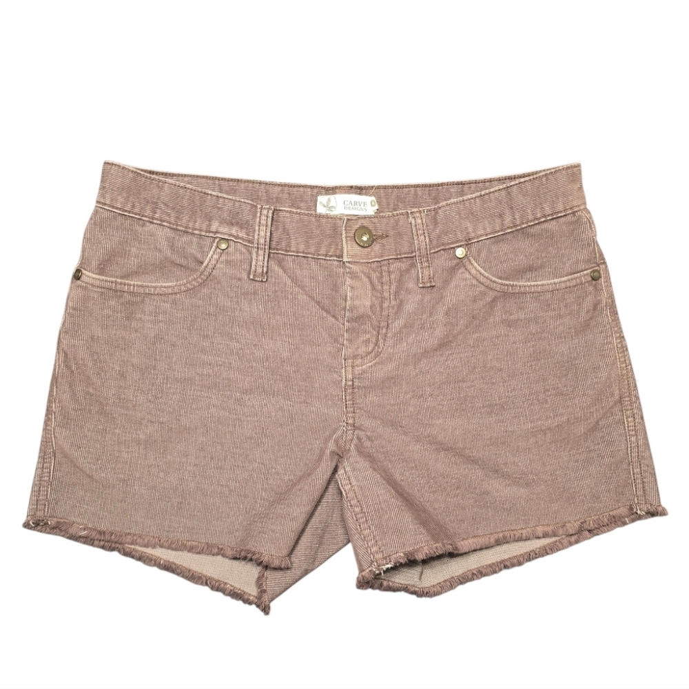 Carve Designs Oahu 4" Short Corduroy Brown Size 4